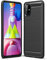 CoverKingz Handyhülle für Samsung Galaxy M51 - Silikon Handy Hülle im Carbon Design - Soft Case Phone Cover Schwarz