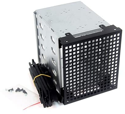XIGAWAY Große Kapazität Edelstahl HDD Festplattenkäfig Rack SAS SATA Festplatten Tray Caddy für Computer Zubehör