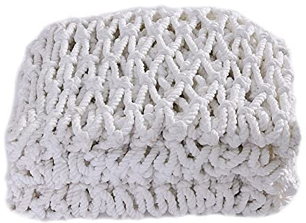 AWSAD Seilnetz Balkon Hunde Katzennetz Nylon-Sicherheitsnetz, Treppenzaun Anti-Fall-Netz, Geländer Schaukel Hängematte Afety Schutznetz Size : 2×5m(7×16ft)