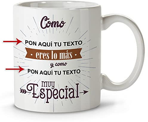 LolaPix Taza papá. Tazas Personalizadas. Tazas Desayuno Originales. Tazas con Frases. Regalos Personalizados. Especial Azul
