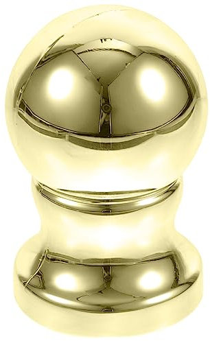GANAZONO Flagpole Finial Flag Replacement Flagpole Topper Pole Toppers Outdoor Dowel Rod End Cap Flagpole Ball Top Ornament Flag Pole Head Flagpole Head Abs to Rotate Metal Accessories