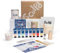 Sculpd Candle Making & Pottery Kit - Complete Art Set: Includes Air Dry Clay, Soy Wax, 8 Paint Tubes, Fragrance & Tools - DIY Arts & Crafts Gift for Adults, Teens, Men & Women Crafting (Peony Rose)