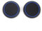 Tiuimk Touches universelles non éclairées double couleur (bleu) – Capuchon de bouton de manette pour manettes de jeu – Remplacement et protection pour PS4, PS3, Xbox One, Xbox 360, etc. – Facile à
