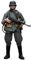 HiPlay JoyToy Collectible Figure: WWII Wehrmacht 1:18 Scale Action Figures JT8919