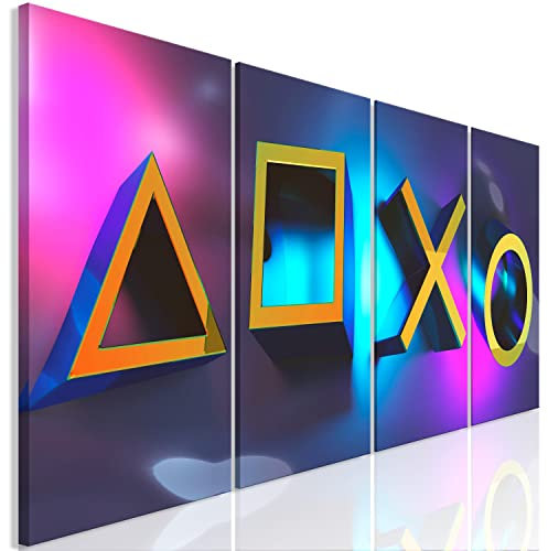 murando Acrylgladbild Set 160x60 cm 4 tlg Wandbild auf Acryl Glasbilder Kunstdruck Moderne Acrylglas Platte Wanddekoration Geschenke Heimdekoration Glasbild i-A-0194-k-i