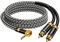 Primeda Audiophile 3.5mm male to 2 RCA male cable (Bend 3.5mm, 2m)