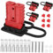 Gatuida 16 Pièces Connecteur De Treuil Prise De Faisceau De Câbles Pour Remorque Prise De Remorque Trousse De Remorque Prise Électrique Connexion Rapide Pour Voiture Bande-annonce Rouge Pc