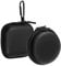 ElevateTech Funda para auriculares, 2 unidades, cuadrada y redonda, bolsa de almacenamiento con mosquetones, mini fundas duras portátiles de EVA para auriculares, organizador de accesorios para