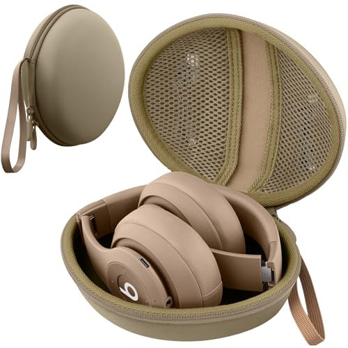 co2CREA Hard Travel Case for Beats Dr. Dre Studio Pro /Studio3 /Solo pro /Solo4 /Solo3/ Solo2 /Solo Wireless Noise Cancelling Over-Ear Headphones (Case Only)