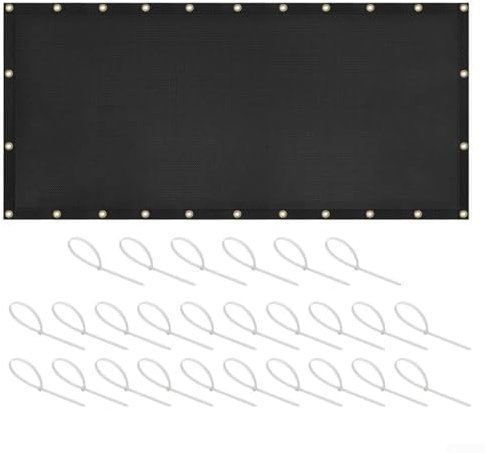 Tapis de barbecue réutilisable, antiadhésif, protège la terrasse/balcon des éclaboussures de graisse, pour la cuisson au gaz, au charbon de bois, au four (91,5 x 305 cm)