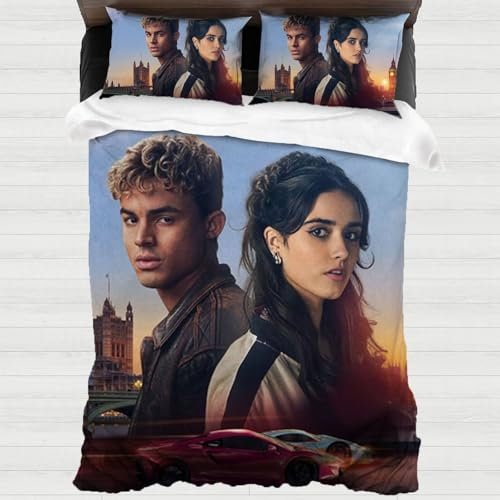 Culpa Mia Bettwäsche 135x200 Bettbezug für Liebhaber Weiche Bettwäsche-Sets Schlafzimmerdeko Bettbezüge und 2 Kissenbezug Mikrofaser (Fanartikel)