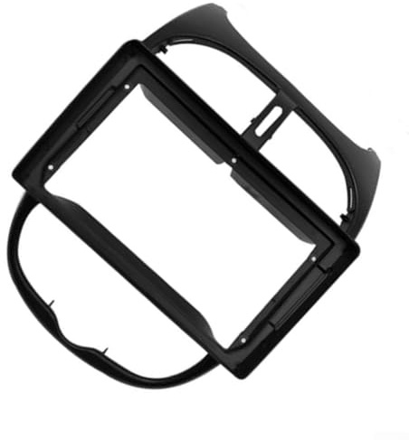 HOHOVYVY Façade d'autoradio double DIN pour tableau de bord de voiture 9 Cadre de montage pour 206 2002-2010