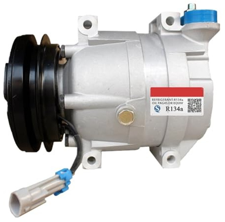 Sbshjhfb Compresor de Aire Acondicionado Compatible con Daewoo Lanos 1.5L 1.6L 1999- V5 6511510 2011000 144002NC 1010540 1110540 1210540 96291294 96394569 96274629