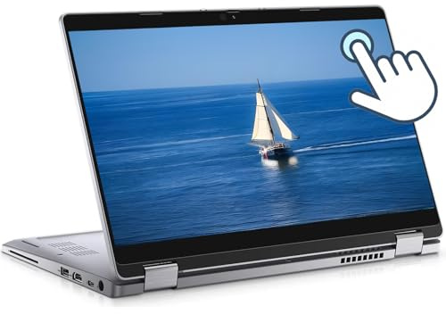 Dell Latitude 5310 2 in 1 Touchscreen Business Laptop, 13.3 Zoll FHD (1920x1080), Intel Core i7-10410U, 16GB RAM, 512GB SSD, US QWERTY Tastatur, Windows 11 Pro (Generalüberholt)