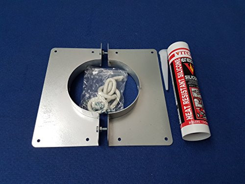 Chimney Sealing Collar Split Plate (4 inch Flue Hole)