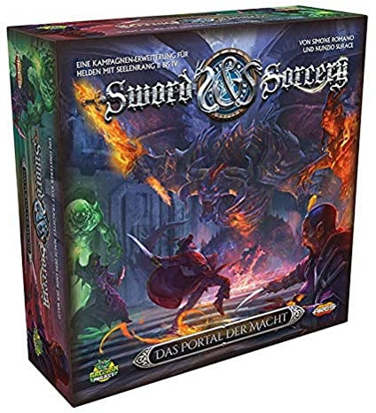 Ares Games, Sword & Sorcery – Das Portal der Macht, Kampagnen-Erweiterung, Expertenspiel, Dungeon Crawler, 1-5 Spieler, Ab 13+ Jahren, 30+ Minuten, Deutsch