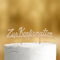 Cake Topper Zur Konfirmation [in Schreibschrift] - Holz - Tortendeko Konfirmation mädchen Tortenstecker Konfirmation deko Tortenaufleger Konfirmation Geschenk Party deko Konfirmation