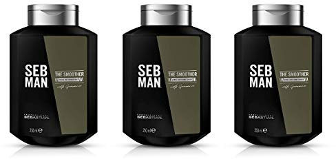 3 er Pack SEB MAN The Smoother Conditioner 250 ml
