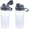 Speeron Outdoorflaschen: 2er-Set BPA-freie Sport-Trinkflaschen, 700 ml, auslaufsicher (Sport Getränkeflaschen, Radfahren-Wasserflaschen, Getränkehalter)