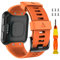 Compatible avec Garmin Forerunner 35 Bracelet, Sport de Rechange Bracelet en Silicone pour Forerunner 35/Approach S10 Bracelet, Vert Armée