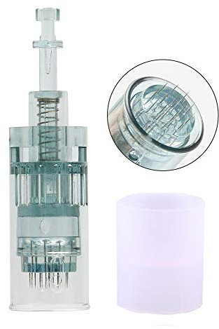 Dr.Pen Ultima M8 - Agujas de repuesto para bolígrafo de microagujas (16 pines,10pcs)