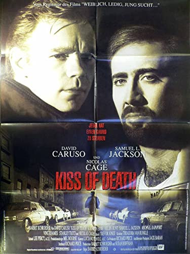 Kiss Of Death - Nicolas Cage - Helen Hunt - Filmposter A1 84x60cm gefaltet