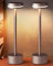 FUNTAPHANTA 2 Pack LED Battery Operated Cordless Table Lamp with Touch Sensor, Aluminum Lamp Body, 3 Level Dimming, 4000mAh Rechargeable Battery, 3000K Warm Light, for Dining Table (Brown)
