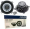 KIT Set FÜR Alpine SXE-1325S 2 2-Wege-Koaxiallautsprecher, 13 cm, 130 mm, 5 Zoll Durchmesser, 35 Watt RMS und 200 Watt max. 4 Ohm, 92 dB, Paar + kostenlose Installationsschrauben
