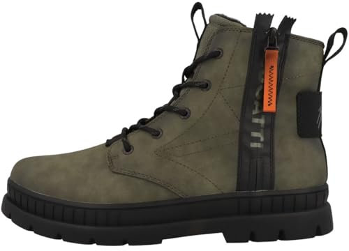 bugatti Herren Pallario comfort Stiefel, Grün, 43 EU