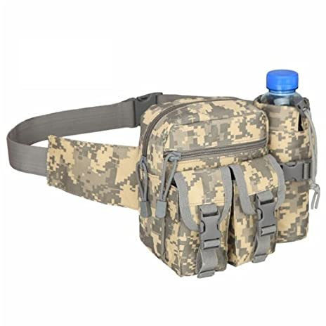 WILLWA Lässige wasserdichte Gürteltasche for Herren, Outdoor-Tasche (Color : G2, Größe : 19 * 16 * 9cm)