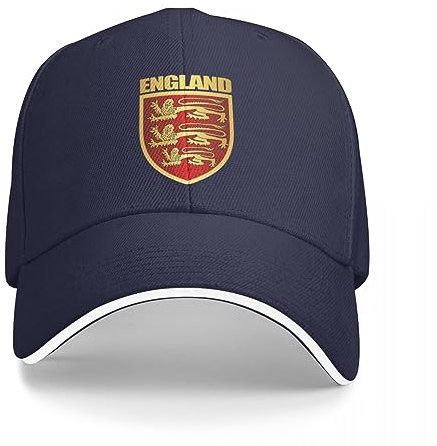 OAKITA Basecap England Royal Arms Baseballkappe Hut Anime Sonnenkappe Hut Herren Damen
