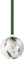 Georg Jensen 2023 Weihnachtsschmuck Kugel in Silber Messing - Feiertag Ornament Saisonal Hängende Dekoration - Entworfen von Sanne Lund Traberg