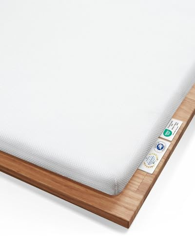 Topper 100x200 AERO, Ergonomischer Memory Foam Matratzentopper, 5 cm Höhe | Oekotex zertifiziert, Matratzentopper 100 x 200 cm, Atmungsaktiver Mesh-Bezug, Hochwertige Matratzen-Auflage, Made in Europe