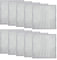 10PCS Multifunktionale Mehrzweck Geschirrtuch aus Draht 20x20cm Geschirrspüllappen aus Draht für Nass und Trocken Drahtgeflecht Geschirrtuch Geschirrschrubber für Verschiedene Küchenutensilien