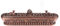 ZYDYRX Weihrauch Box Rechteckige Vintage Räucherstäbchen Box Räucherstäbchenhalter mit Gewinde Rotes Kupfer Weihrauchbrenner Kupferlegierung Räuchergefäß für Meditation Lese Räuchergefäß