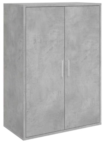 vidaXL Sideboard Betongrau 60x31x84 cm Holzwerkstoff