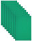Jtnohx Moosgummi, Moosgummi Platten, 17.78×28.7cm 9 Stucke Farbige Eva Schaumstoffplatte zum Basteln, DIY-Bedarf(Grün)