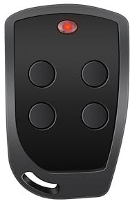 Vario 4U Mando a Distancia para Puerta de Garaje y persiana Enrollable Frecuencia de 4 Botones 433MHz (1 Pieza)