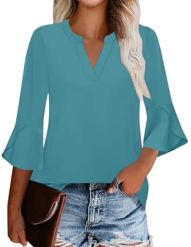 Canotta in Raso Maglie Donna Scontate Blusa Elegante Verde T Shirt Donna Bianco And Camicie Primavera 2022 T Shirt Donna Manica Corta Camicetta Donna Cotone Bluse Rosa Antico Maglie in Cotone Manica