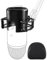 Borenbuir [Custom Built for Blue Yeti Shock Mount with Pop Filter], 2025 Upgrade Anti-Vibration Suspension Elastic Shock Mount Holder Clip Mics Stand with Screw Adapter Compatible with Yeti Microphone