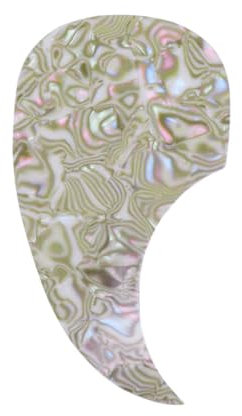 FUNOMOCYA Selbstklebendes Gitarren-schutzblech Kratzfest Pickguard Für Akustikgitarren Mit Dünner Schutzfolie Und Einfacher Montage