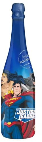 Party Drink Spumante Analcolico per Bambini Justice League Gusto Mela 0,75L