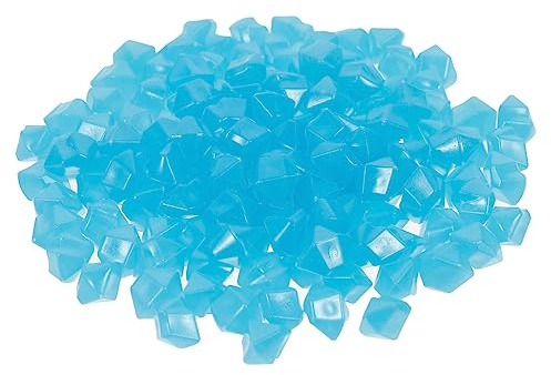 JOINPAYA 400pezzi Pietre Luminose per Acquario Decorazioni in Ciottoli Fosforescenti Pietre Decorative per Acquari Superficie Liscia Forma Elegante Colore Brillante