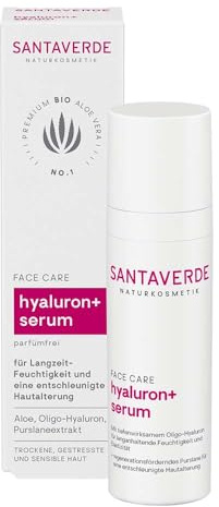 Santaverde Hyaluron+ Serum, Fragrance-Free, 30 ml