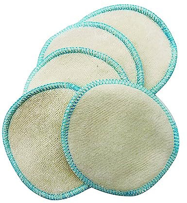 Kleine Abschminktücher aus Bio-Baumwolle, 5 Stück