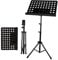 Height Adjustable Foldable Music Orchestral Book, Paper & Mic Holder Tripod Stand (Book Holder Tripod Stand)