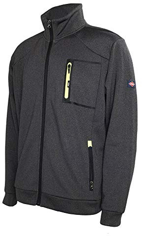 Lee Cooper Men's Lee Cooper Workwear Mens Full Zip Thermal Anti Pill Bonded Fleece Work Jacket Fleece Jacket (pack of 1)