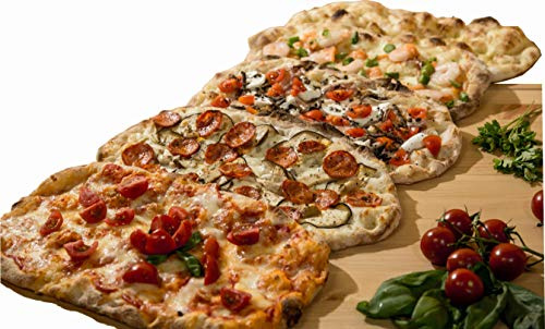 Pizza precotta - Pinsa Romana - Base per pizza - Box da 30 pezzi -Basi Pizza Pizzicata - Pizza Artigianale (30)