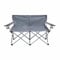Eurohike Peak Double Chair with Drink Holders & Arm Rests for Adults & Kids, Lightweight, Portable, Includes Carry Bag, Compact, Ideal for Camping, Festivals, Picnics, Beach, Garden & Outdoor Events