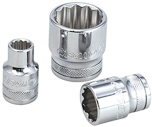 3/8 Drive Standard Socket 12 Point 10mm BOXO SK3122-10